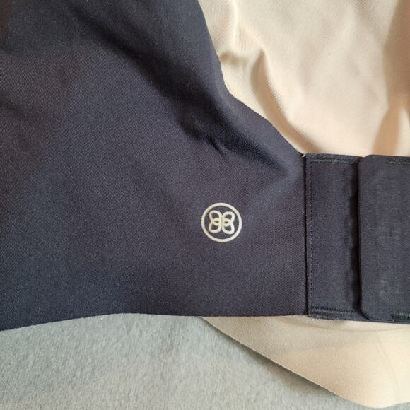 Honey Love Runway Cross Over Bra Size XL Undergarment GUC Black Comfort Lined - Picture 10 of 11